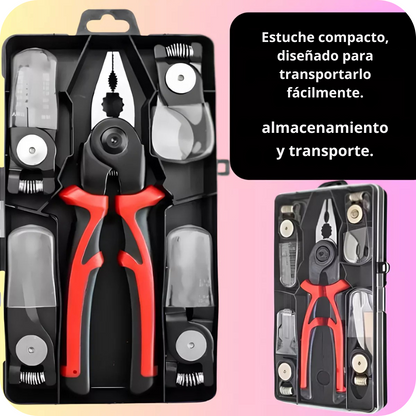 Pinzas Con Cabezales Intercambiables 5 EN 1 Con 60% Descuento🔥