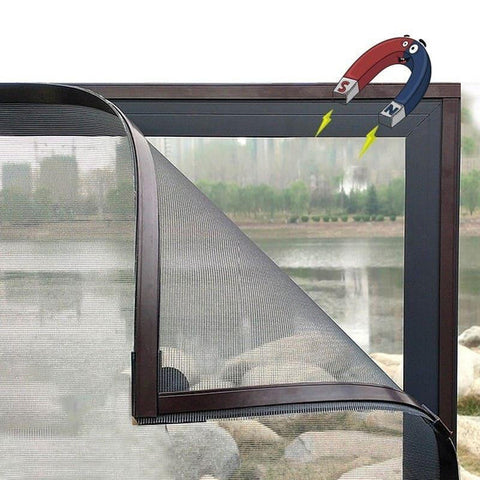 Malla  Magnética Antimoscos Screentastic® Para Ventanas y Puertas🦟Lleva 2 al precio de 1