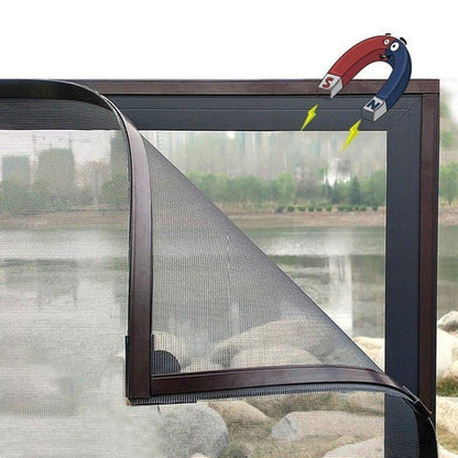 Malla  Magnética Antimoscos Screentastic® Para Ventanas y Puertas🦟Lleva 2 al precio de 1