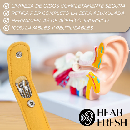 HEAR FRESH™ - Set de Limpieza de Oídos Profesional 👂OFERTA 2X1👂