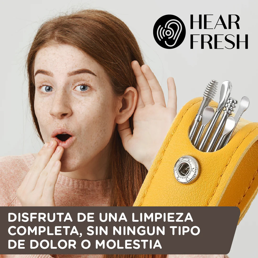 HEAR FRESH™ - Set de Limpieza de Oídos Profesional 👂OFERTA 2X1👂