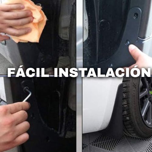 Pack de 4 Guardabarros universal para coche CleanFender® Con 60% Descuento🔥