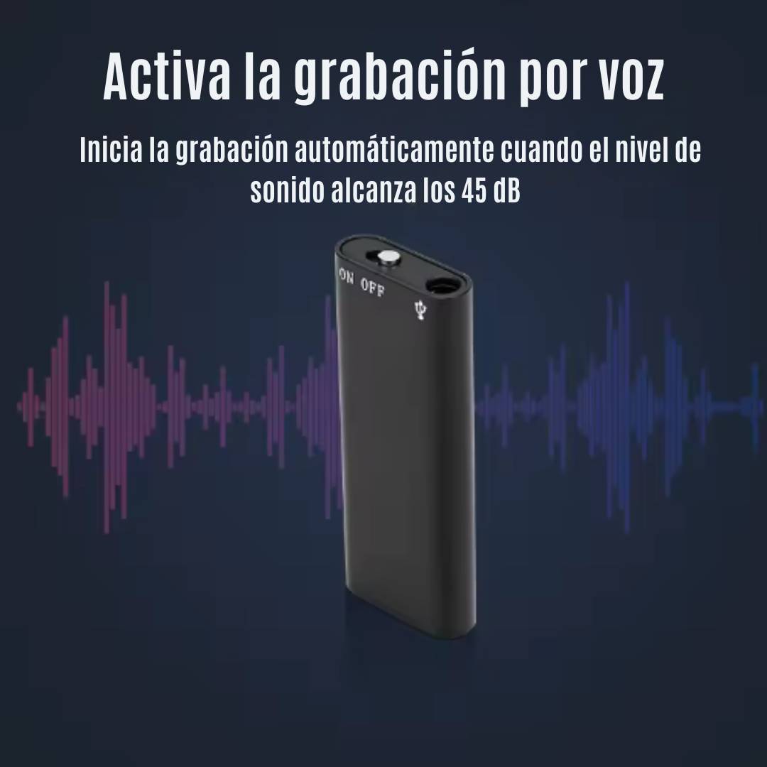 MINI GRABADORA ESPÍA SECRETA VoxWave® CON 60% DESCUENTO🔥