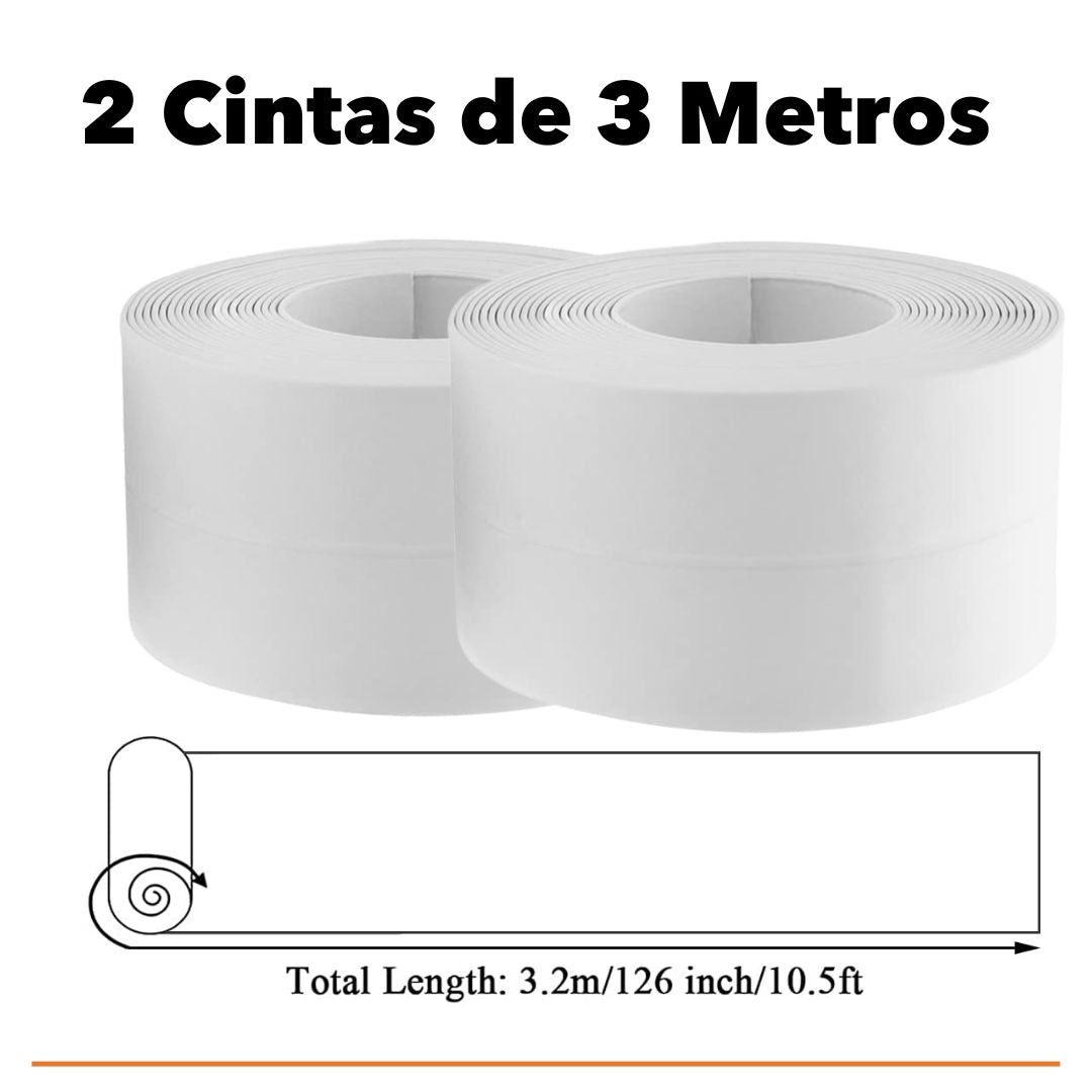 CINTA ANTI MOHO DE PVC RESISTENTE CON ADHESIVO PARA EXTERIOR E INTERIOR 🔥OFERTA 2X1🔥