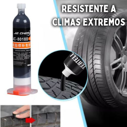 Pegamento Negro Para Reparación de Neumáticos Oferta 2x1 🔥
