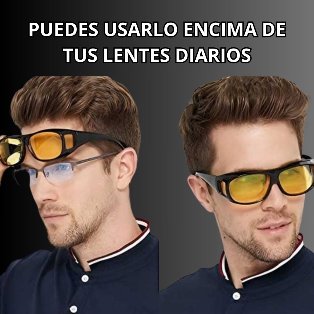 LENTES ANTIRREFLEJANTES DIA/NOCHE CALIDAD HD 🔥FULLVISTAPRO® AL 2X1