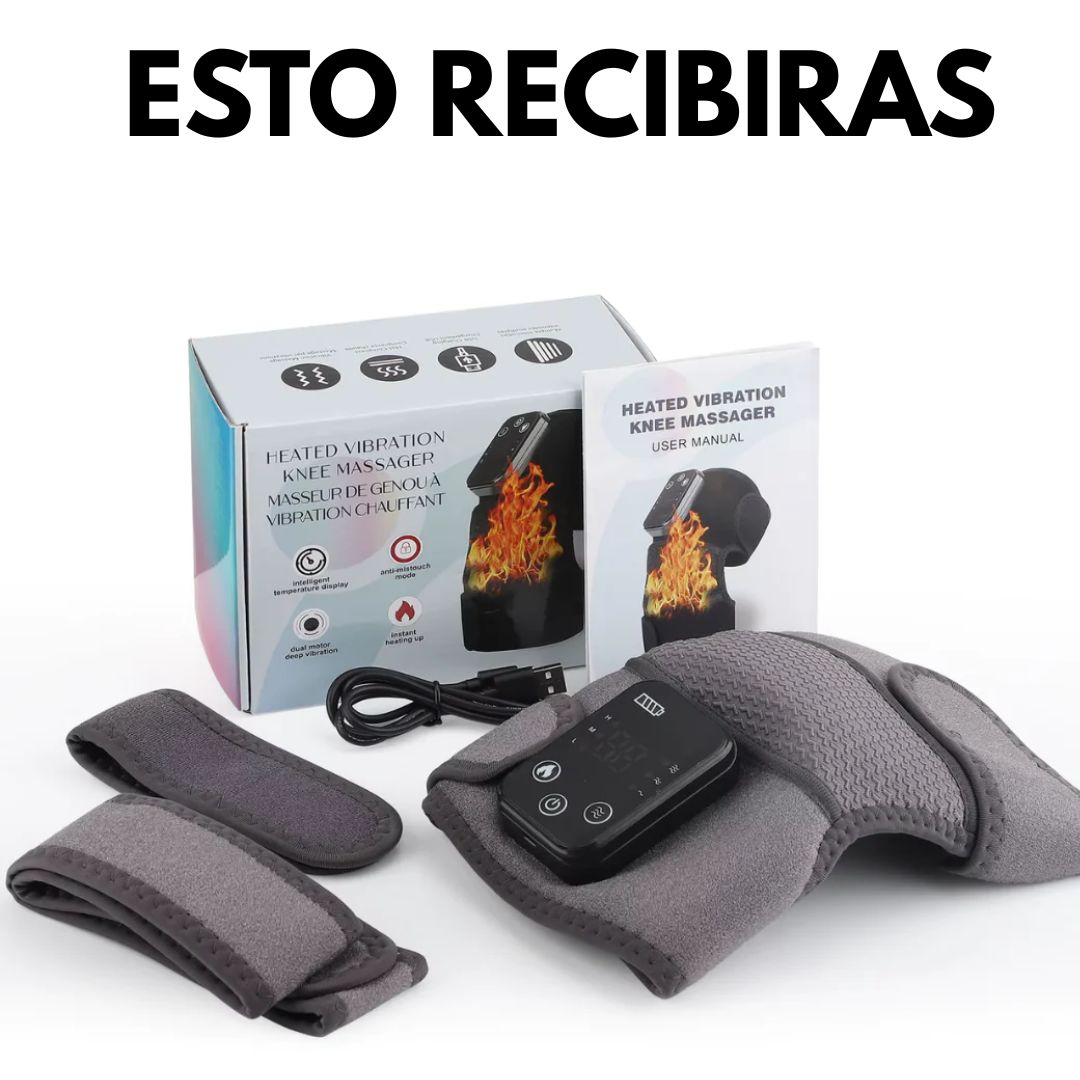 Masajeador de RodillaTérmico Start® | Descansa y Alivia el Dolor Rápidamente Con 60% Descuento🔥