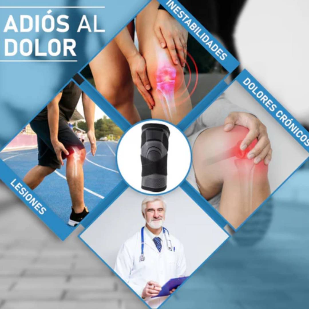 2X1 RODILLERA LARGA ELÁSTICA DE COMPRESIÓN +🎁 PARCHES PARA RODILLAS ANTIINFLAMATORIO DE REGALO🎁