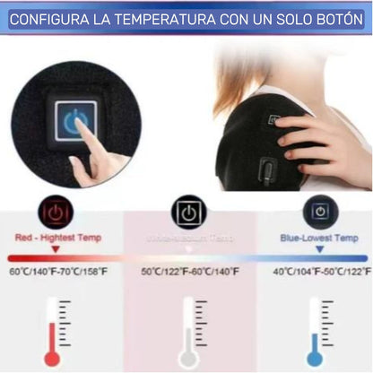 HOMBRERA TÉRMICA ComfortWave® ALIVIA EL DOLOR DE HOMBROS CON 60% DESCUENTO🔥