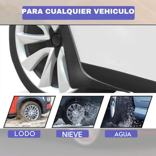 Pack de 4 Guardabarros universal para coche CleanFender® Con 60% Descuento🔥