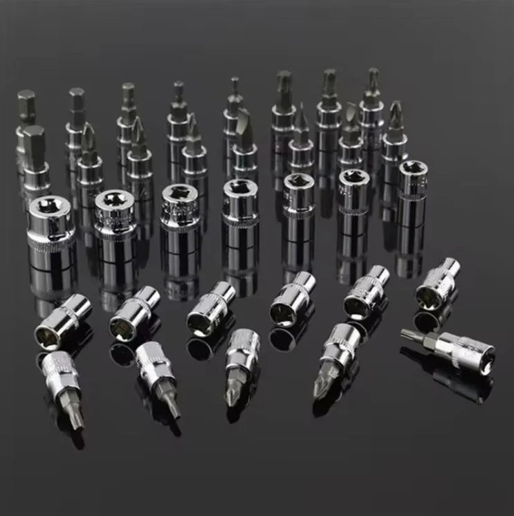 Juego de Llaves 46 Piezas PowerTool Max 46™:!Lo necesario en un solo estuche!