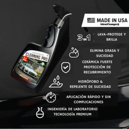 Cera Porcelanizadora Restauradora De Carros Quita Rayones Cleaning Pro®.