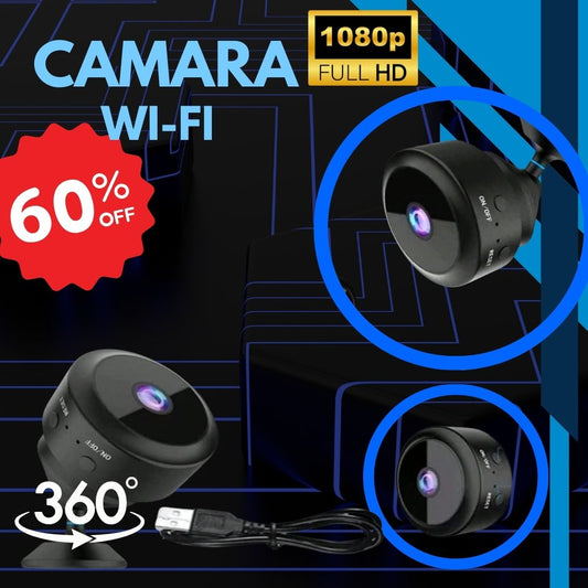 MINI CÁMARA WIFI FULL HD VISIONPRO® 🔥60% de Descuento🔥