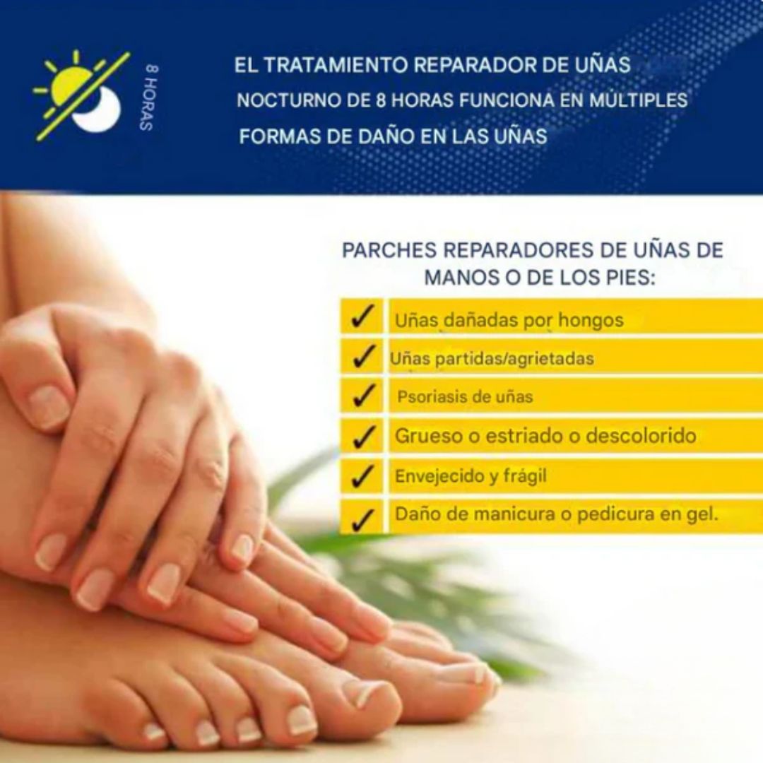 NailPure™ Parches Anti Hongos Uñas Encarnadas SUPER OFERTA 2x1🔥